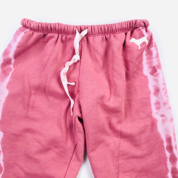 PINK Victoria's Secret Pants - VS PINK begonia logo campus sweatpants